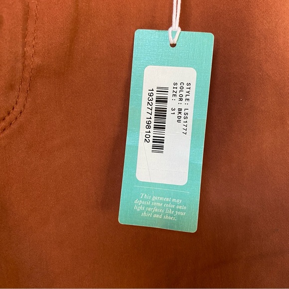 NWT AG Adriano Goldschmeid Farrah Hi Waist Skinny Ankle Jeans Brick Dust… - Picture 10 of 16